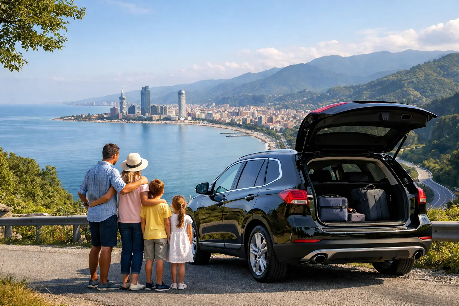 Rize to Batumi Premium Car Rentals: Private Luxury Travel by Balkis Experts