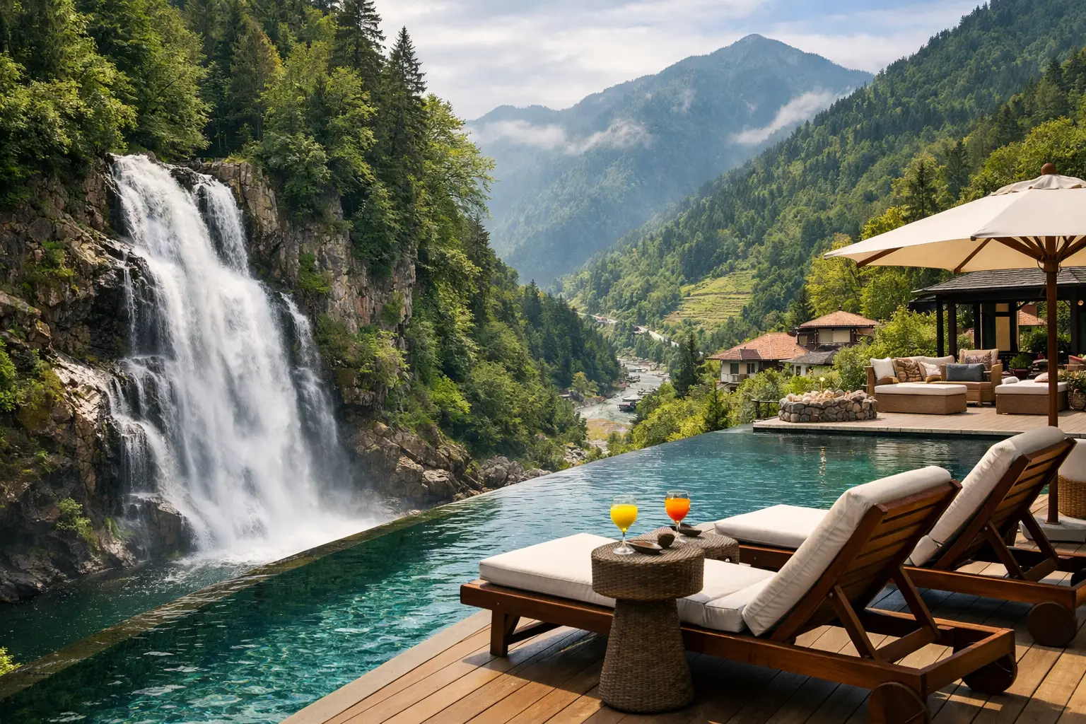 Trabzon Nature Waterfalls and Luxury Leisure: Elite Travel by Balkis Experts